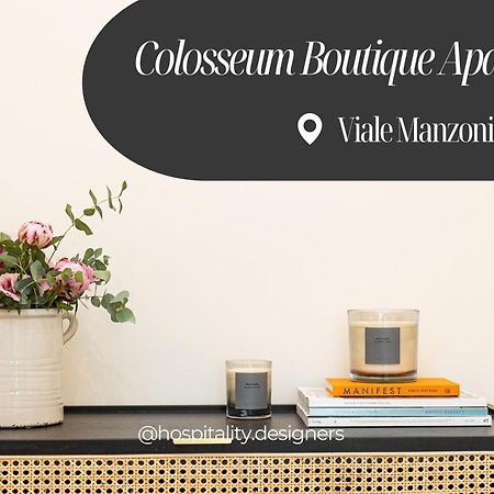 Colosseum Boutique Apartment Rom Exteriör bild